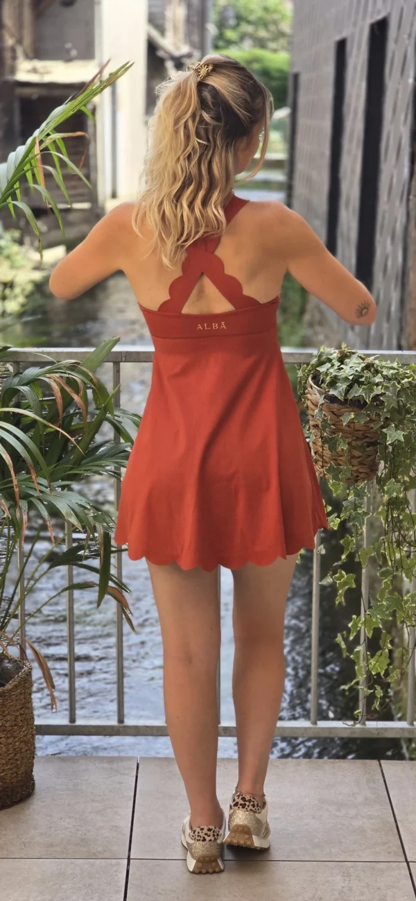 Robe brassière short intégrés ALBA | Dream By C