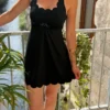 Robe brassière short intégrés ALBA | Dream By C
