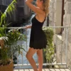 Robe brassière short intégrés ALBA | Dream By C