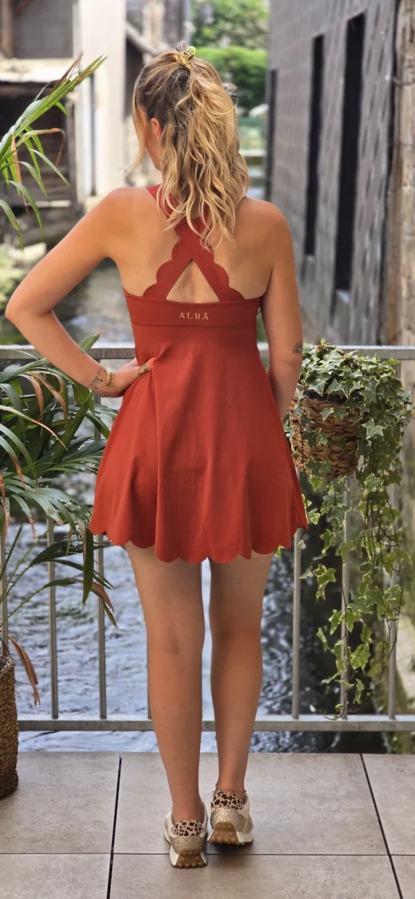 Robe brassière short intégrés ALBA | Dream By C