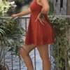 Robe brassière short intégrés ALBA | Dream By C