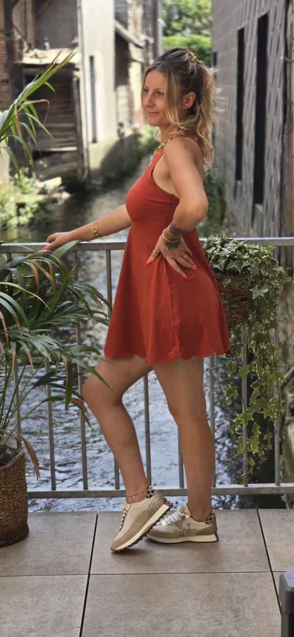 Robe brassière short intégrés ALBA | Dream By C