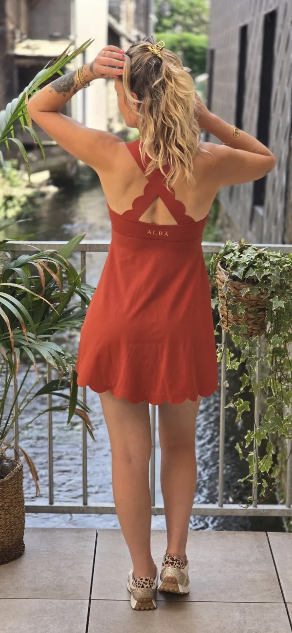 Robe brassière short intégrés ALBA | Dream By C