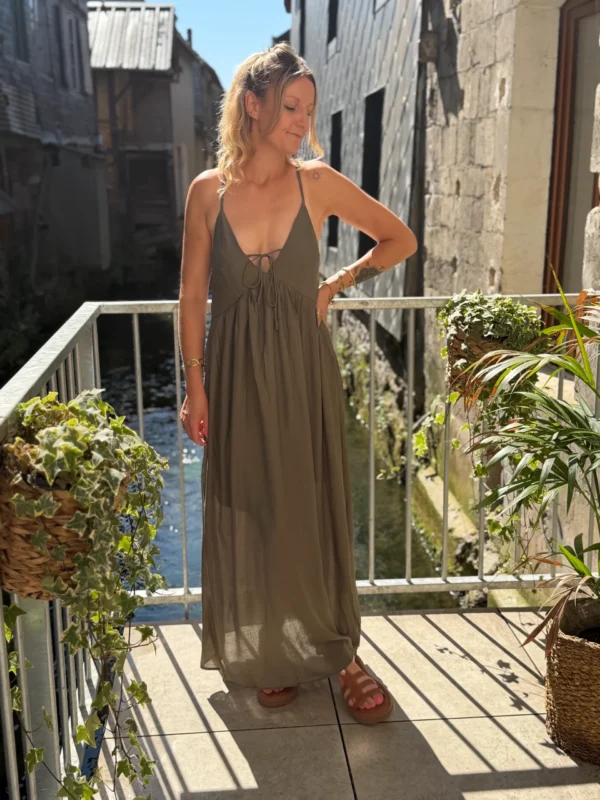 Robes longues d’été dos nu
