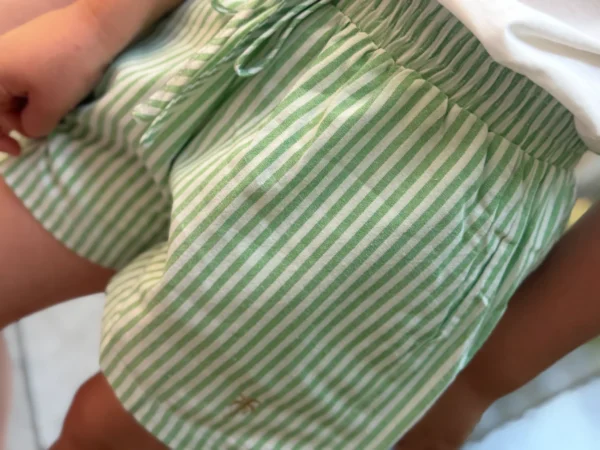 Short rayé palmier doré matchy matchy | Dream By C