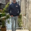 Sweat Kulte fish bleu marine capuche | Dream By C