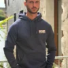 Sweat Kulte fish bleu marine capuche | Dream By C