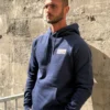 Sweat Kulte fish bleu marine capuche | Dream By C