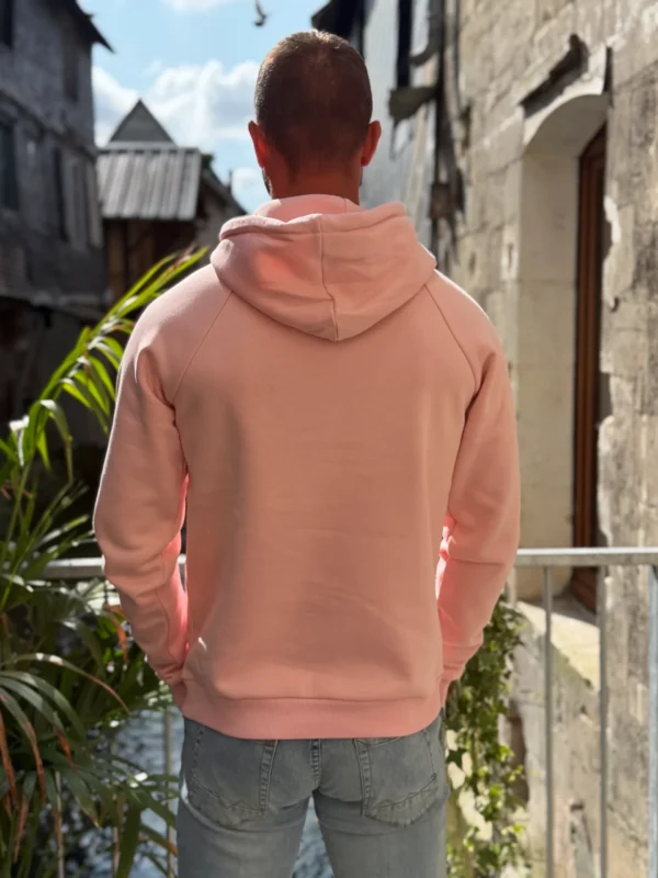 Sweat Kulte mixte rose pâle capuche | Dream By C