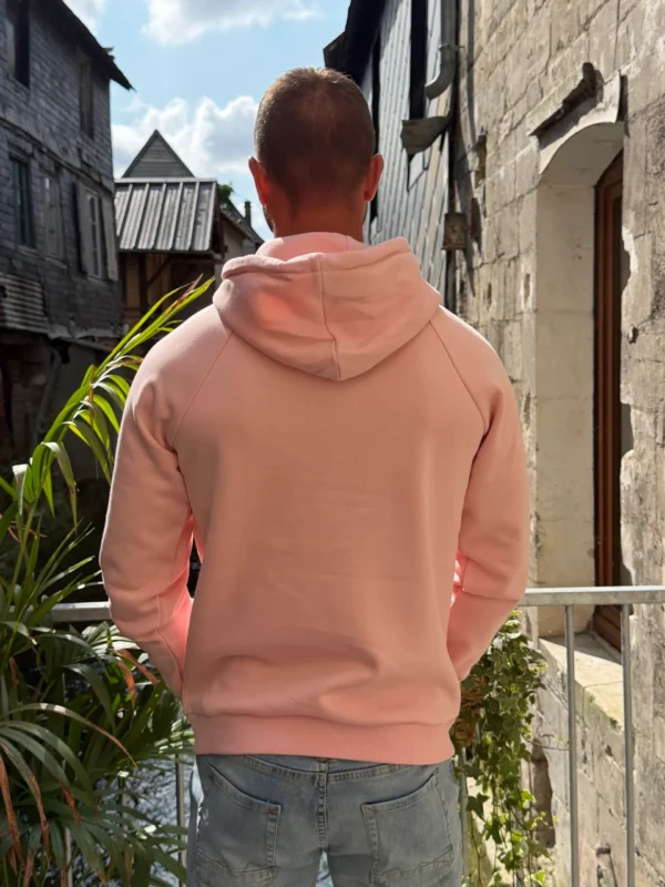 Sweat Kulte mixte rose pâle capuche | Dream By C