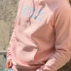 Sweat Kulte mixte rose pâle capuche | Dream By C