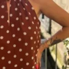 Top Chocolat Pois Blancs - Chic & Tendance | Dream By C