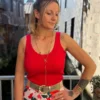Top maille côtelée couleur femme | Dream By C