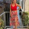 Top maille côtelée couleur femme | Dream By C