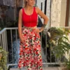 Top maille côtelée couleur femme | Dream By C