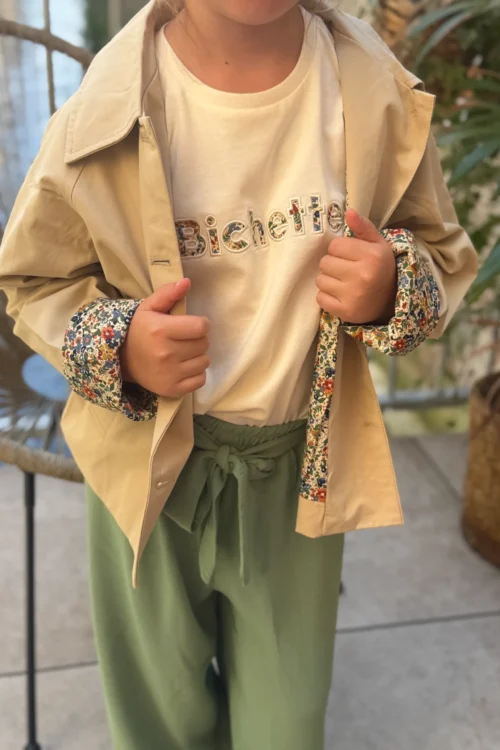 Trench beige liberty fille enfant | Dream By C