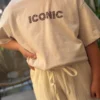 T-shirt iconic léopard enfant oversize | Dream By C
