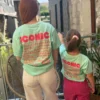 T-shirt iconic vert d'eau enfant matchy matchy | Dream By C