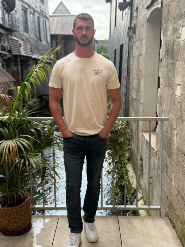 T-shirt Kulte apéro club écru | Dream By C