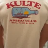 T-shirt Kulte apéro club écru | Dream By C