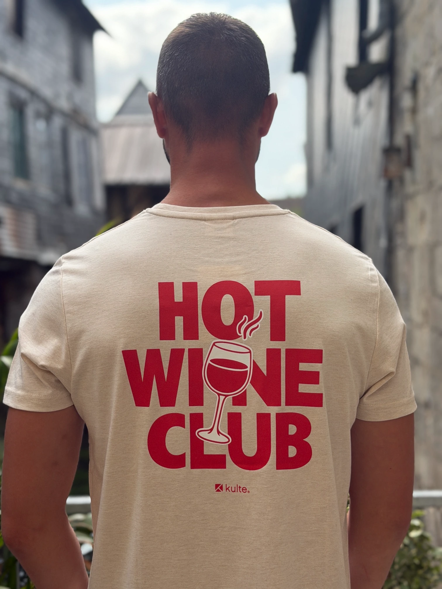 T-shirt Kulte « Hot Wine Club » hommes