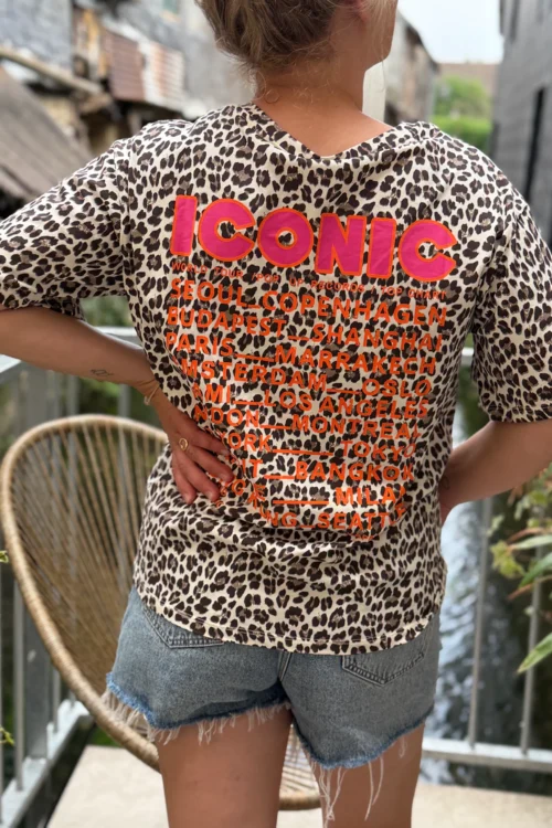 T-shirt léopard ICONIC pulpeuses | Dream By C
