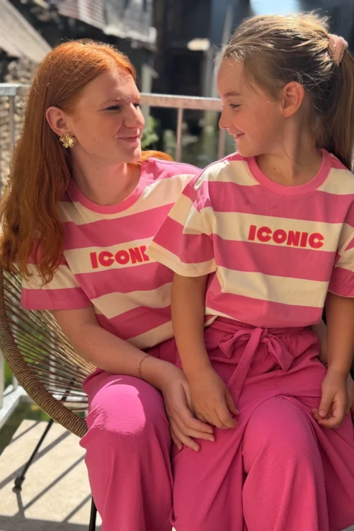 tshirt-raye-iconic-matchy-matchy-enfants- T-shirt rayé iconic enfant matchy matchy | Dream By C