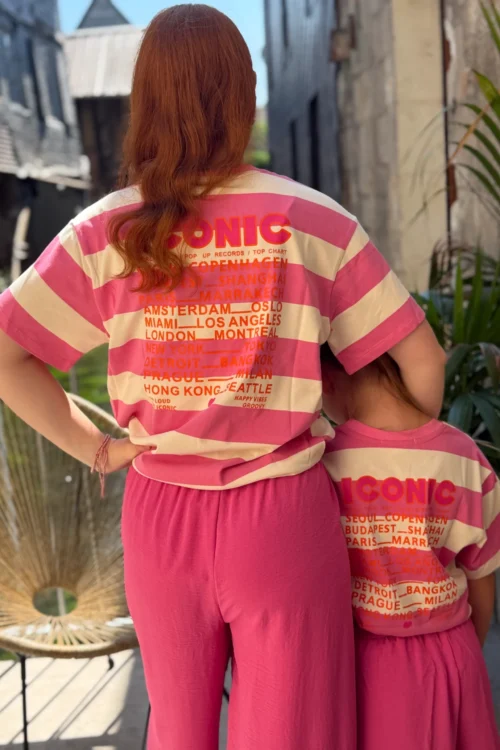 tshirt-raye-iconic-matchy-matchy-enfants-dream T-shirt rayé iconic enfant matchy matchy | Dream By C