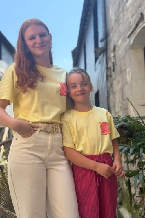 T-shirt Le soleil enfant matchy matchy | Dream By C