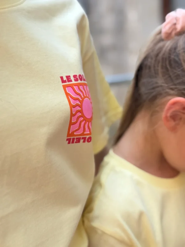 T-shirt Le soleil enfant matchy matchy | Dream By C