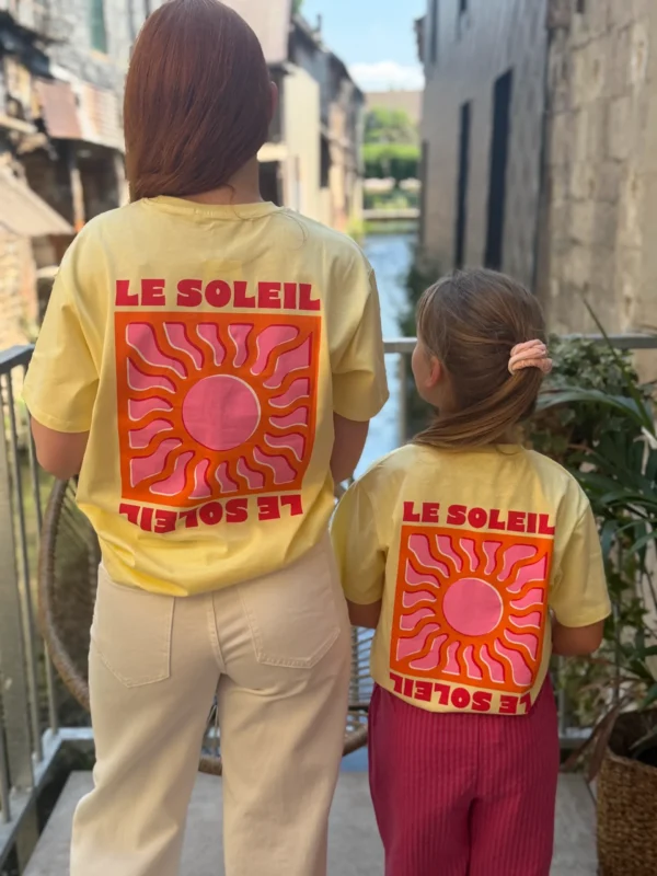T-shirt Le soleil enfant matchy matchy | Dream By C