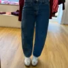 Jean Barrel Bleu Vintage Taille Haute | Dream By C