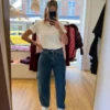 Jean Barrel Bleu Vintage Taille Haute | Dream By C