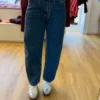 Jean Barrel Bleu Vintage Taille Haute | Dream By C