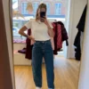 Jean Barrel Bleu Vintage Taille Haute | Dream By C