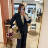 Blazer Oversize Rayures Épaulettes | Dream By C