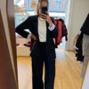 Blazer Oversize Rayures Épaulettes | Dream By C