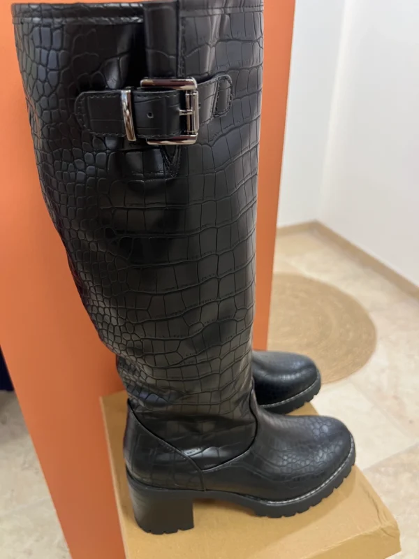 Bottes Effet Crocodile Semelle Crantée | Dream By C
