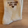 Chaussettes Paillettes MAMIE EN OR | Dream By C