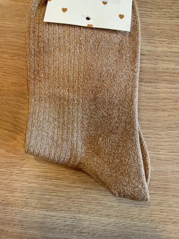 Chaussettes Paillettes MARRAINE EN OR | Dream By C