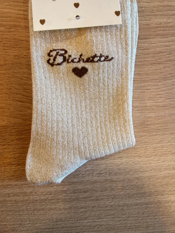 Chaussettes BICHETTE Beige Femmes | Dream By C