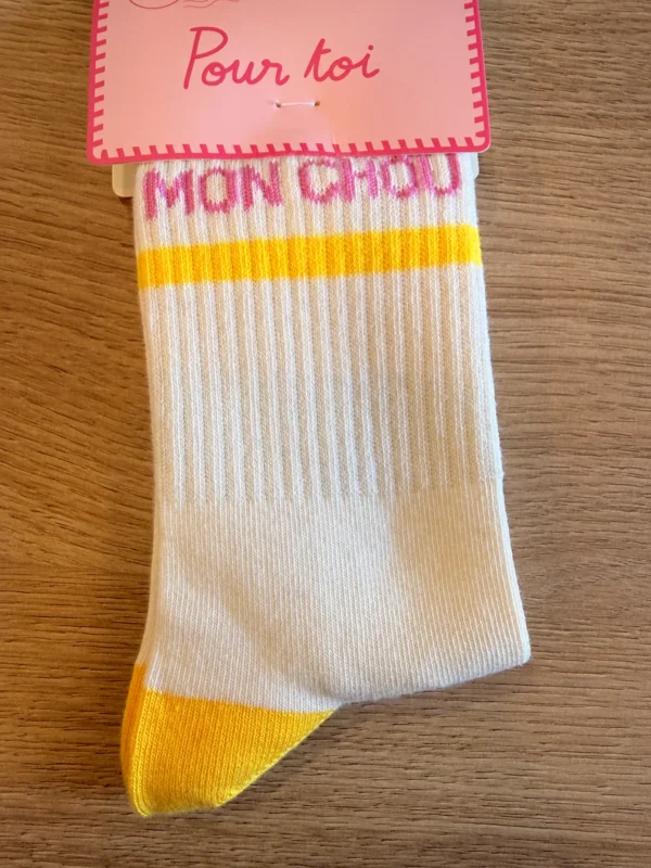 Chaussettes Blanches Originales à Message | Dream By C