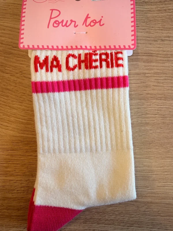 Chaussettes Blanches Originales à Message | Dream By C