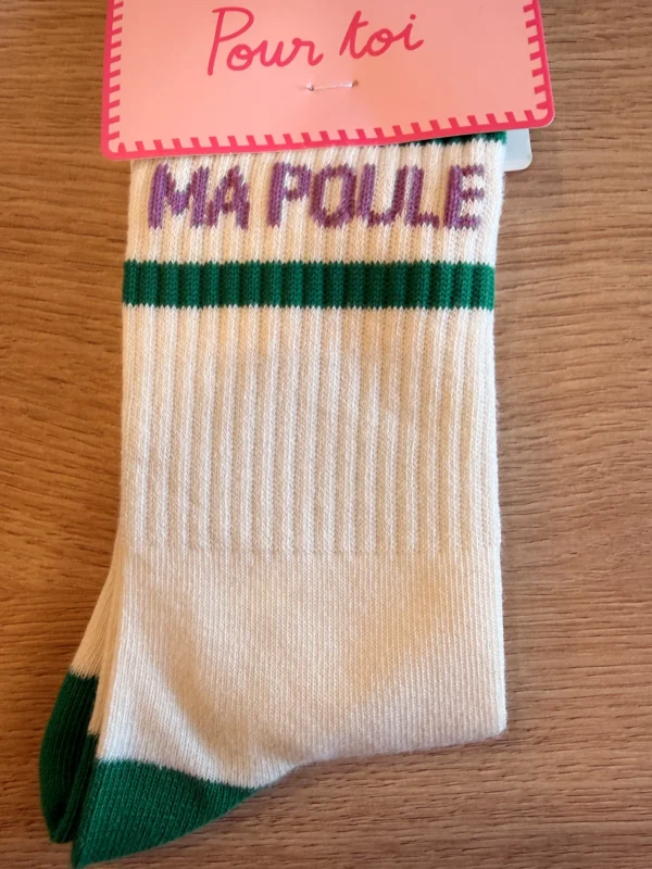 Chaussettes Blanches Originales à Message | Dream By C