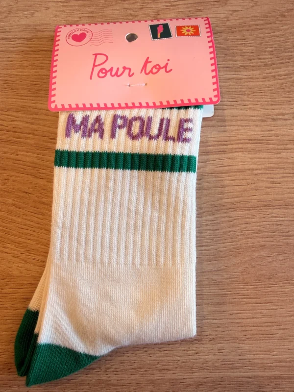 Chaussettes Blanches Originales à Message | Dream By C
