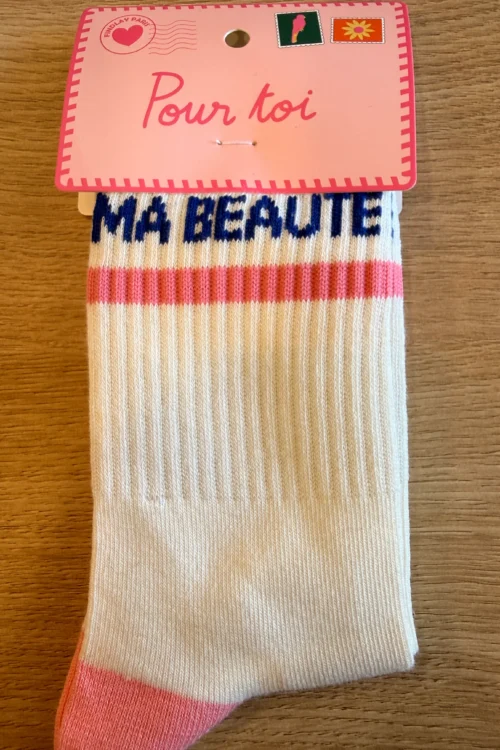 chaussettes-blanches-originales-message-dreambyc Chaussettes Blanches Originales à Message | Dream By C