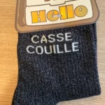 Chaussettes Casse Couille à Paillettes | Idée Cadeau | Dream By C