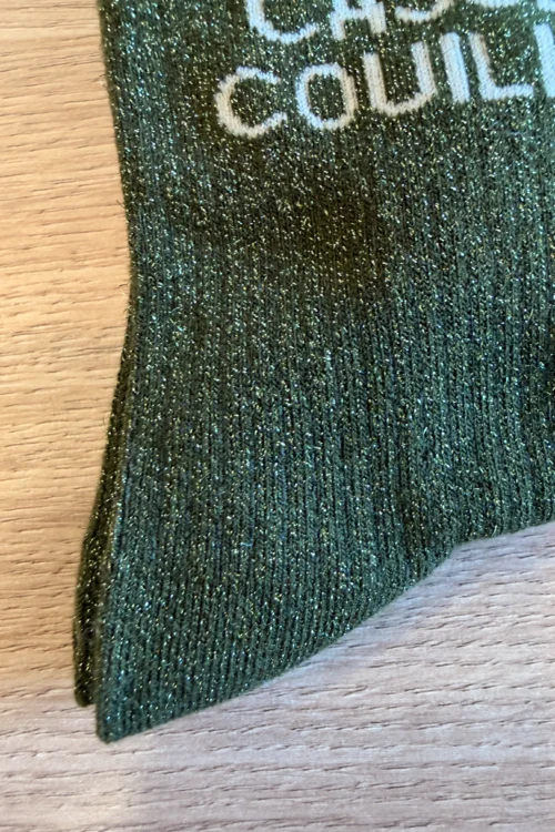 Chaussettes Casse Couille à Paillettes | Idée Cadeau | Dream By C