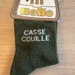 Chaussettes Casse Couille à Paillettes | Idée Cadeau | Dream By C