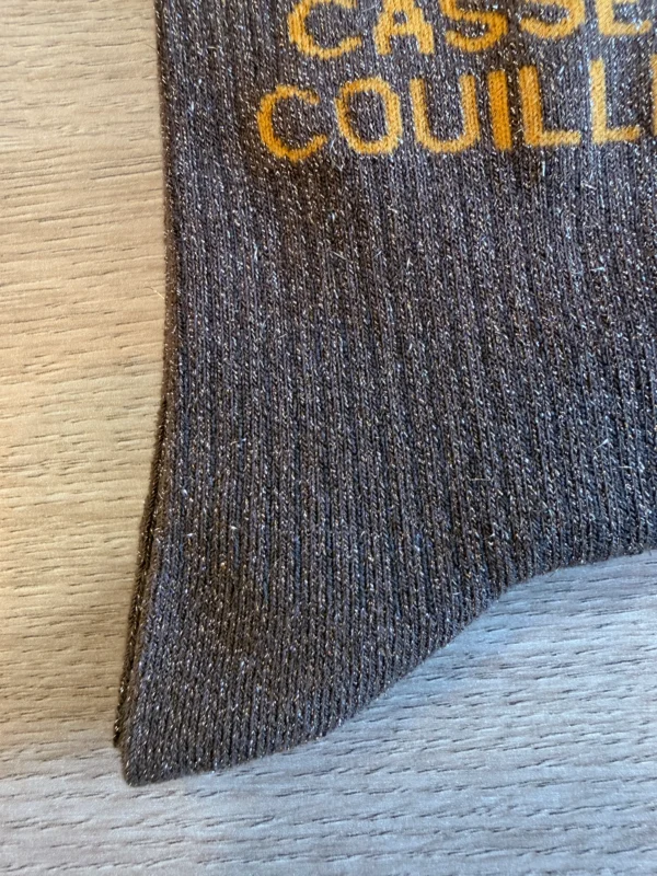 Chaussettes Casse Couille à Paillettes | Idée Cadeau | Dream By C
